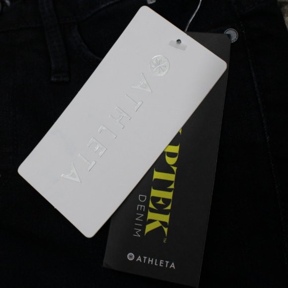 NWT Athleta Overdye Ankle Skinny Sculptek Jeans Size 0 - Picture 4 of 6